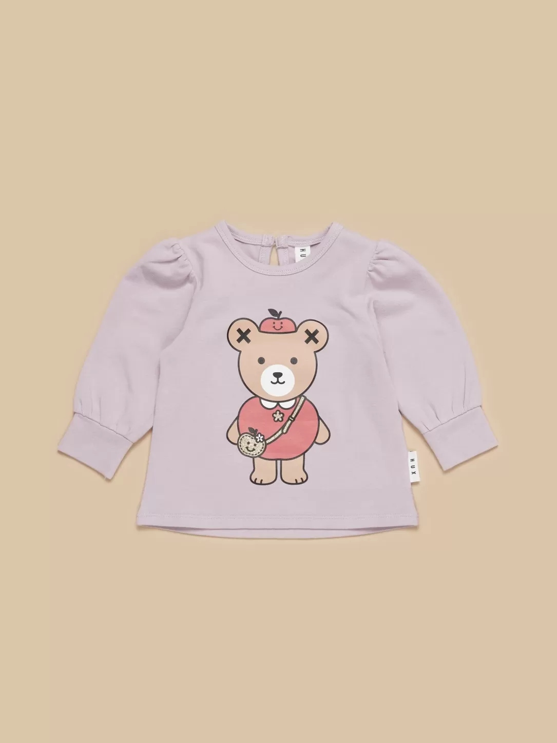 Apple Bear Puff Top<Huxbaby Discount