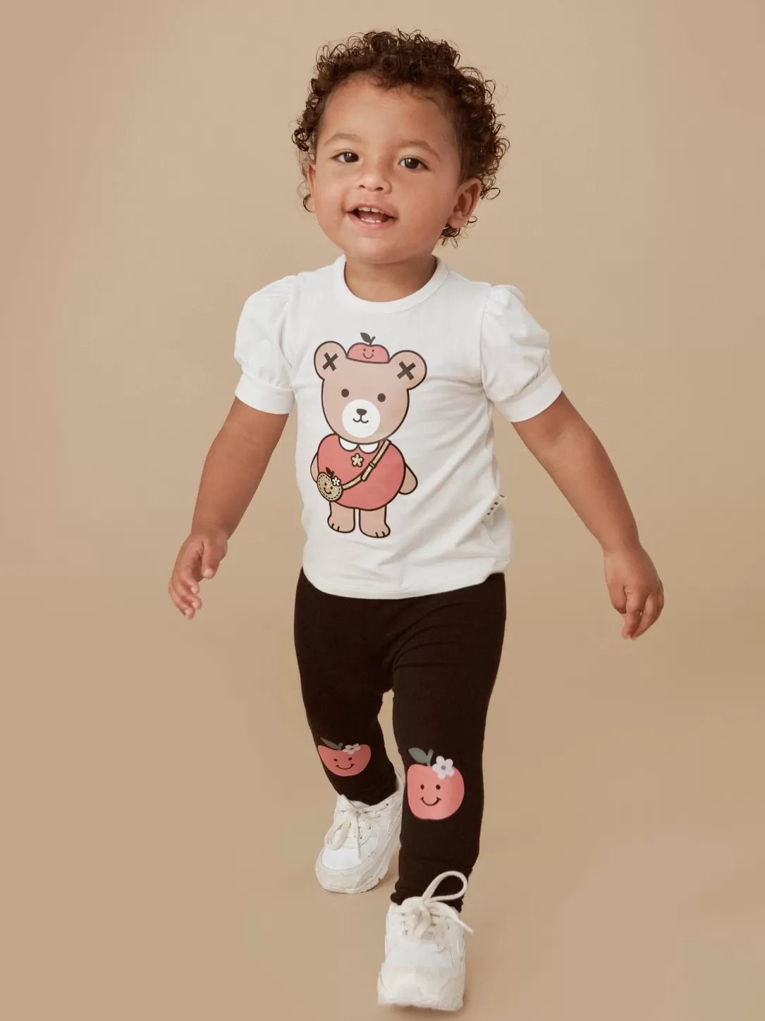 Apple Bear Puff T-Shirt<Huxbaby Best Sale