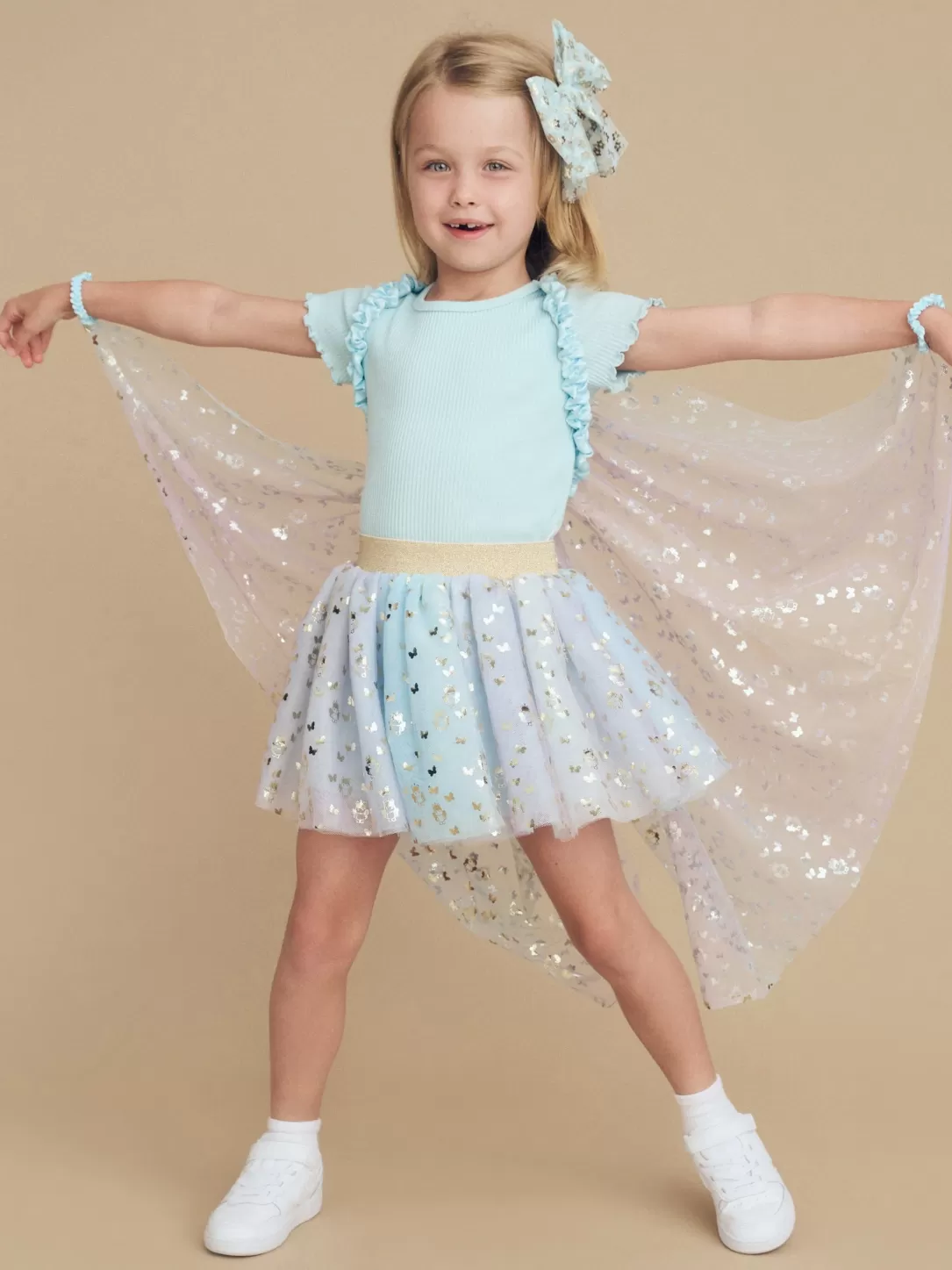 Butterfly Unicorn Tulle Skirt<Huxbaby Fashion