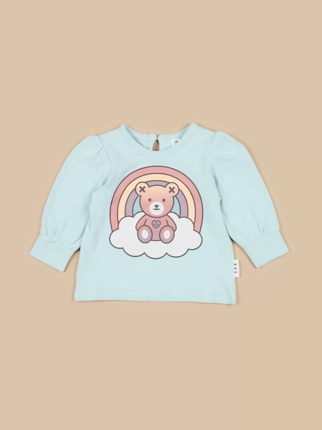 Cloud Bear Puff Top<Huxbaby Best