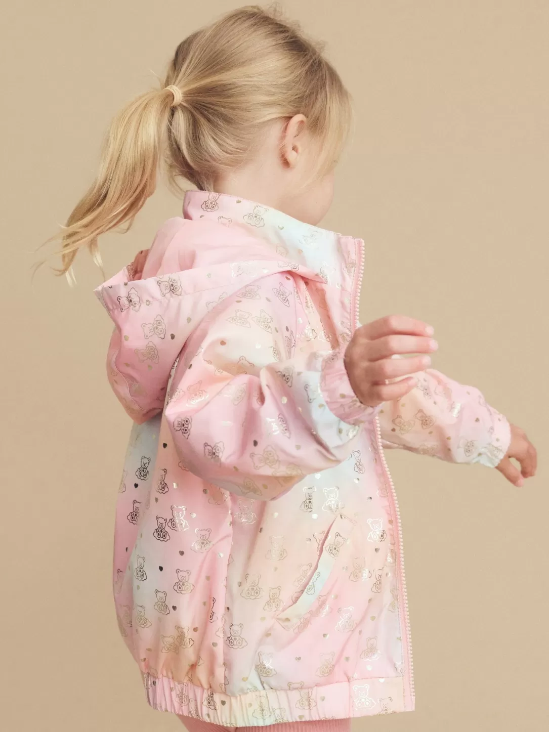 Cloud Bear Rain Jacket<Huxbaby Best