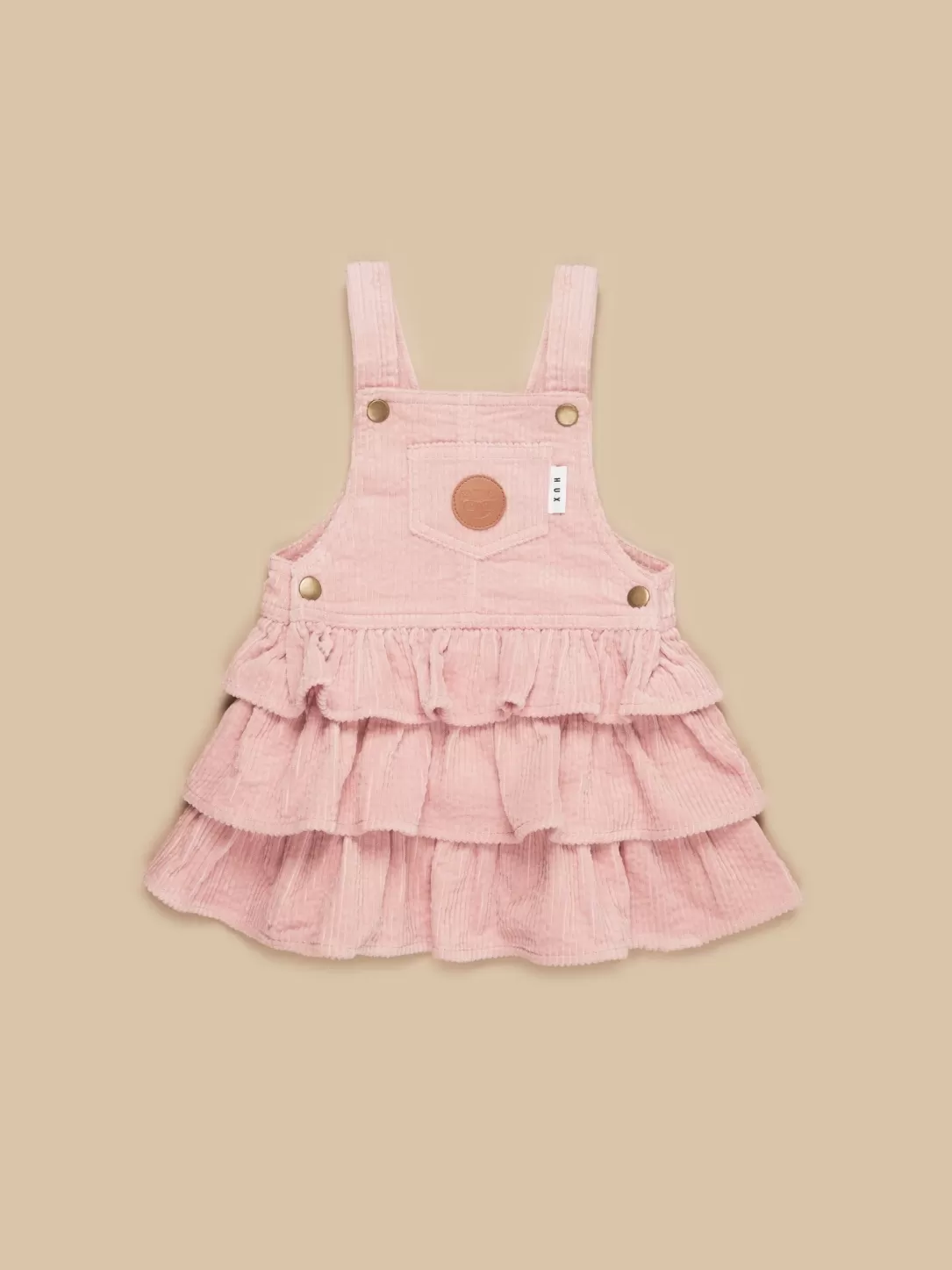 Cord Overall Frill Dress<Huxbaby Online