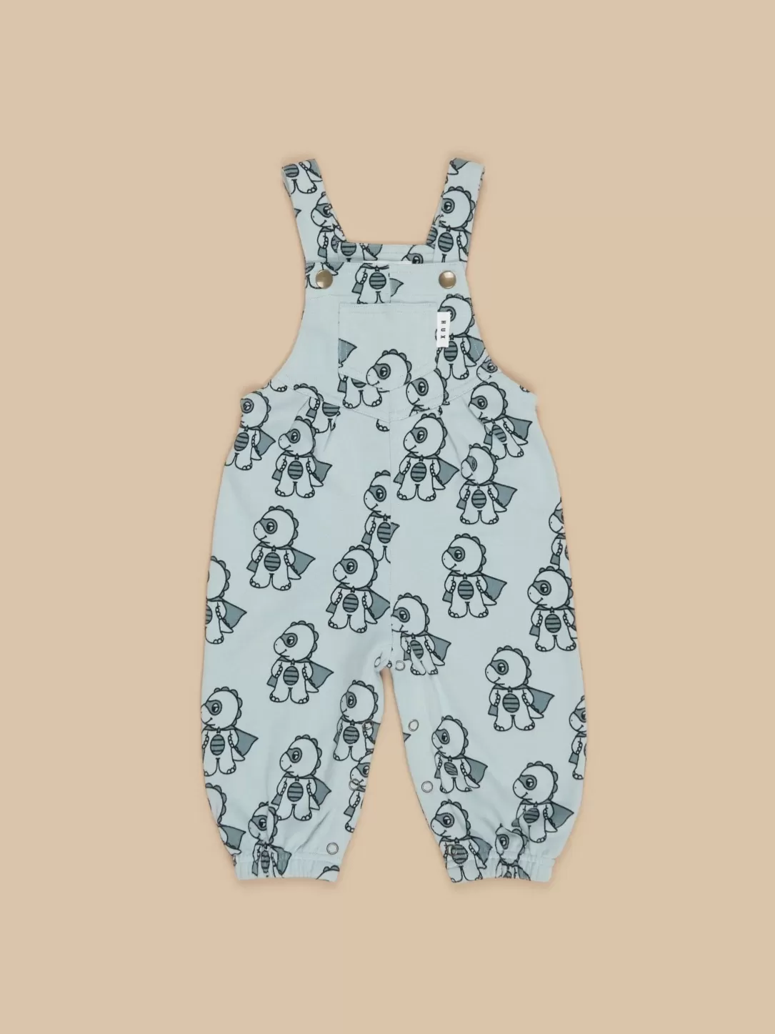 Dino Hero Terry Overalls<Huxbaby Fashion