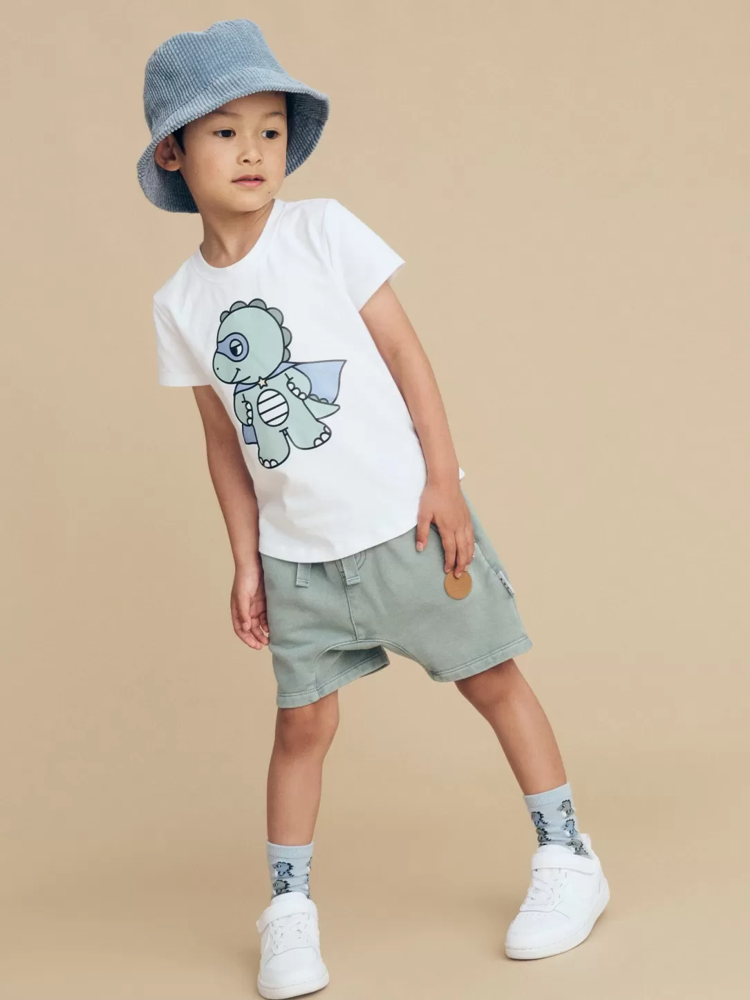 Dino Hero T-Shirt<Huxbaby Best