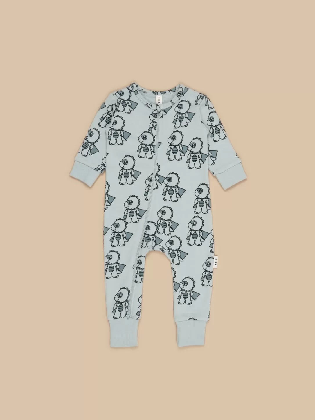 Dino Hero Zip Romper<Huxbaby Cheap