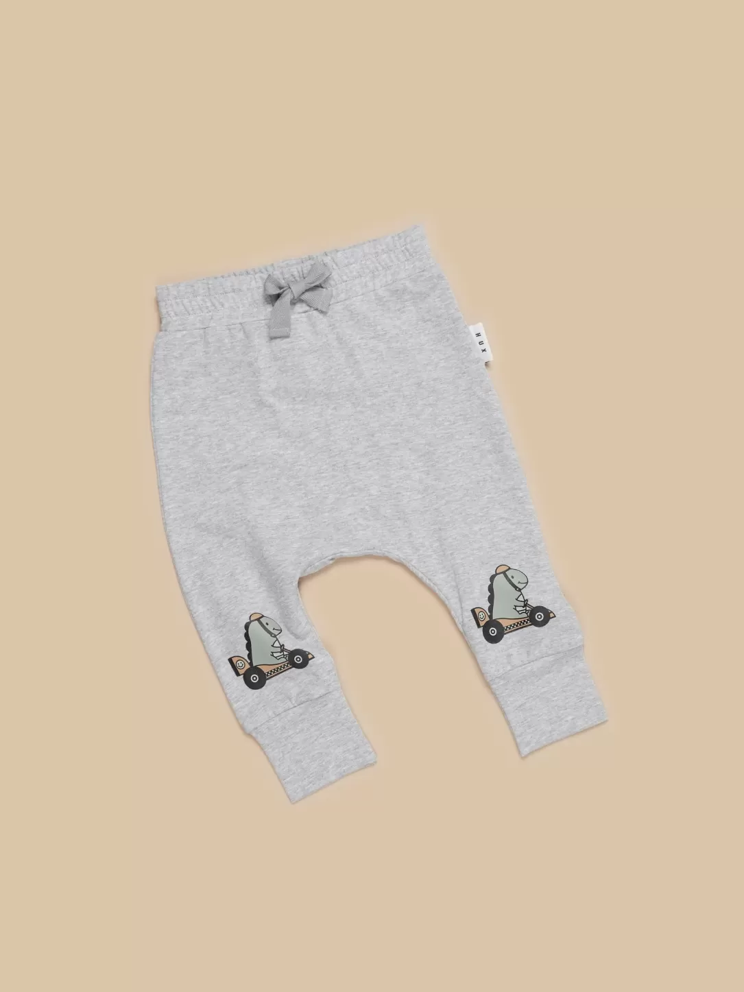 Dino Racer Knee Drop Crotch Pant<Huxbaby Store