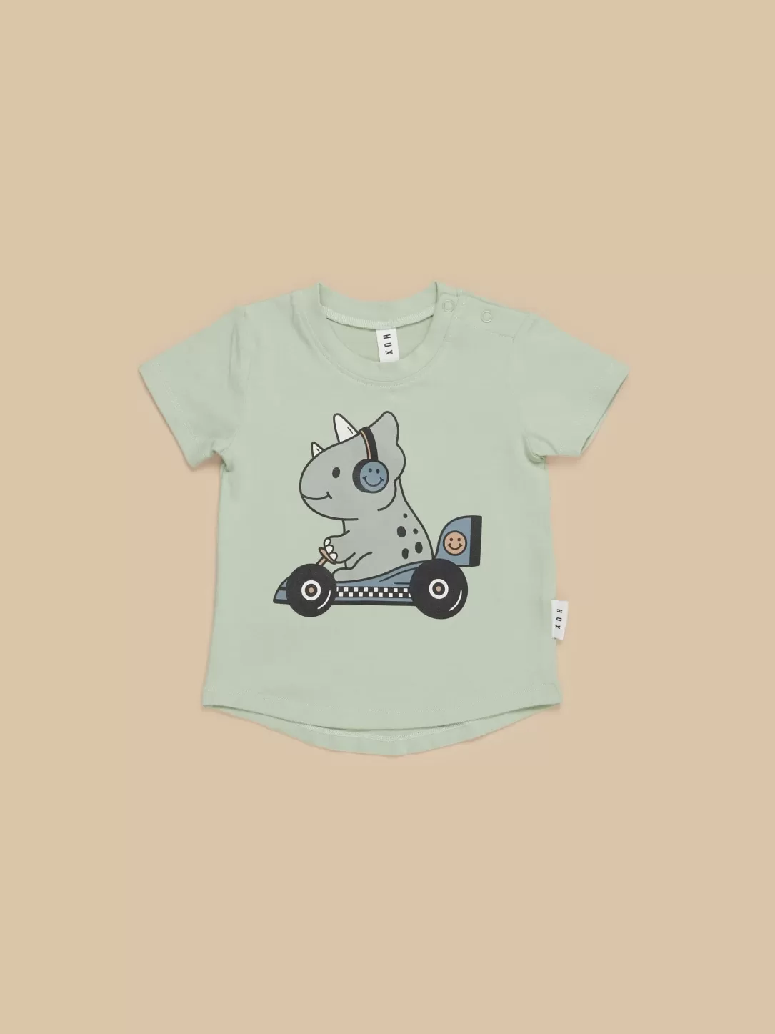 Dino Racer T-Shirt<Huxbaby Hot