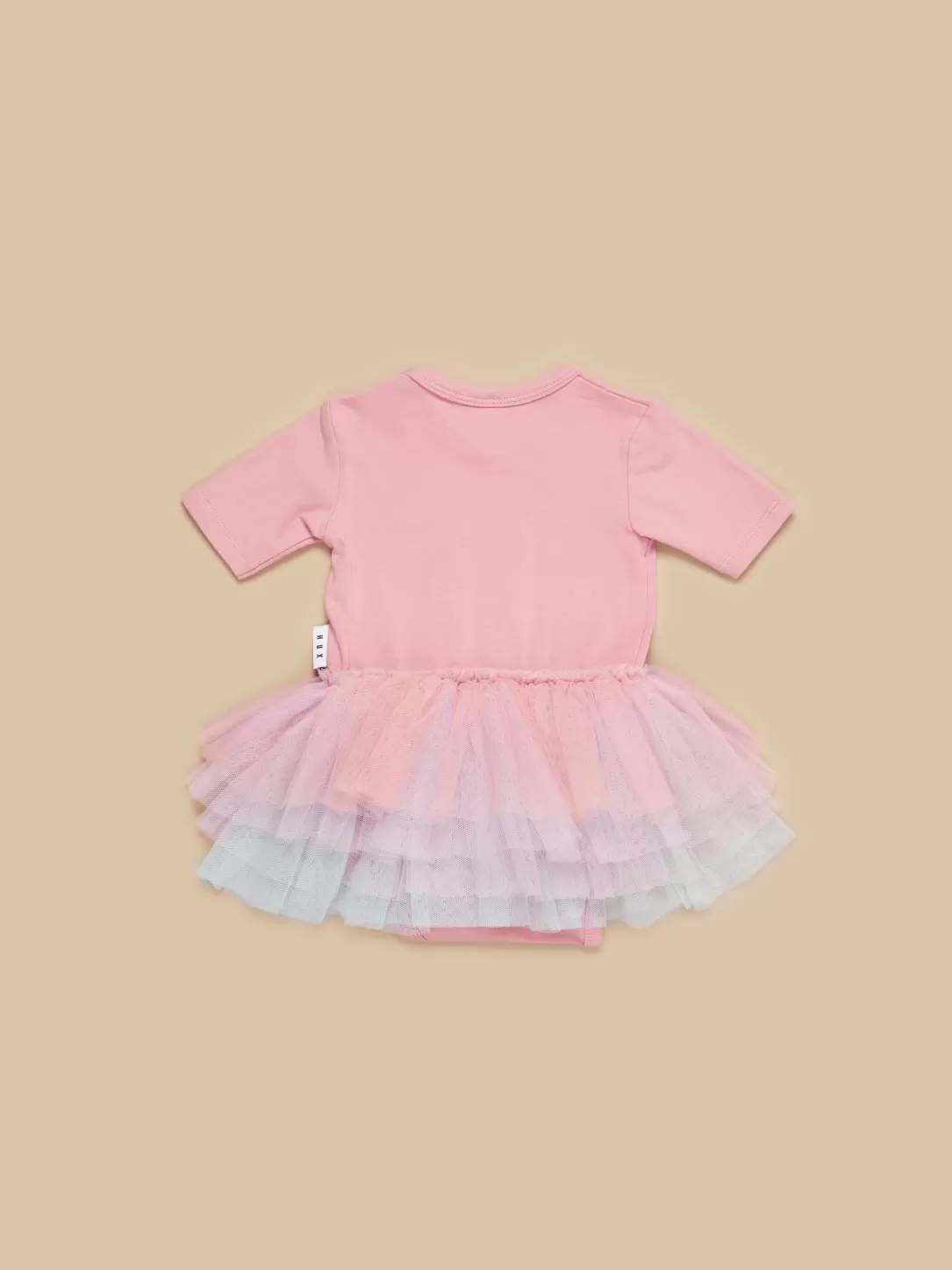 Dino Rainbow Layered Ballet Onesie<Huxbaby Cheap