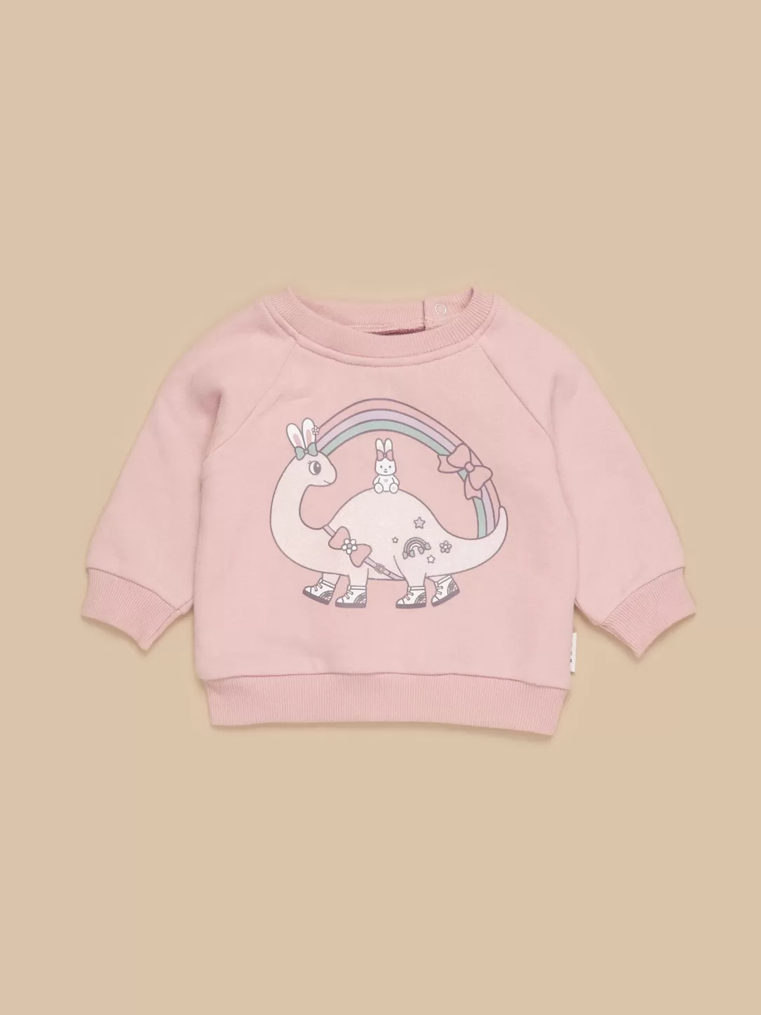 Dino Rainbow Sweatshirt<Huxbaby Hot