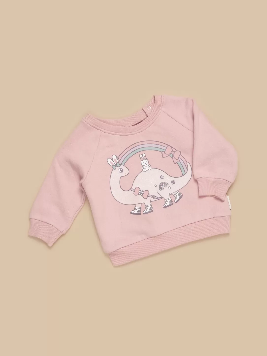 Dino Rainbow Sweatshirt<Huxbaby Best Sale