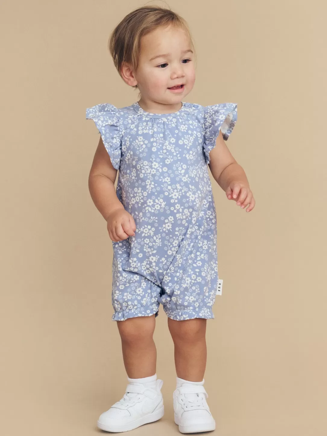 Floral Bubble Onesie<Huxbaby Outlet