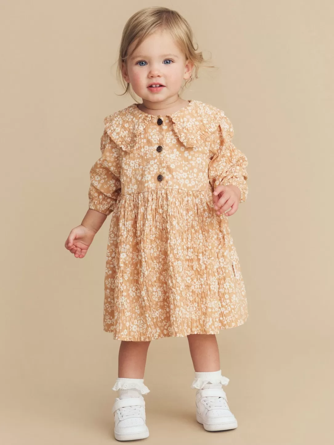 Floral Collar Dress<Huxbaby Clearance