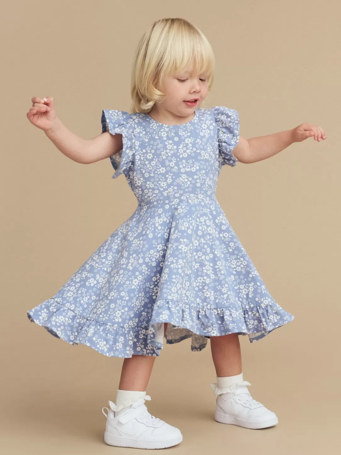 Floral Swing Dress<Huxbaby Flash Sale