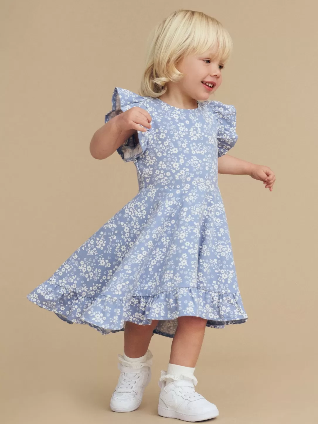 Floral Swing Dress<Huxbaby Flash Sale