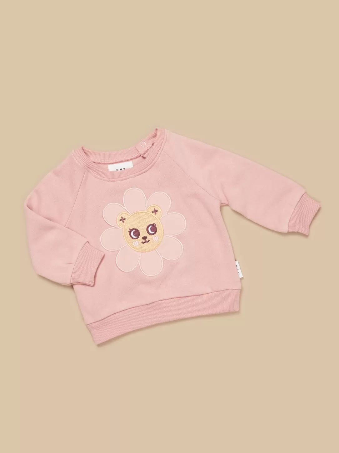 Flower Bear Sweatshirt<Huxbaby Sale