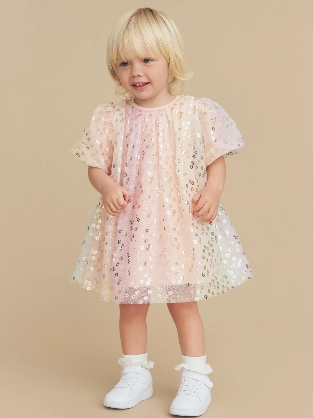 Flowers Galore Sunrise Tulle Party Dress<Huxbaby Clearance