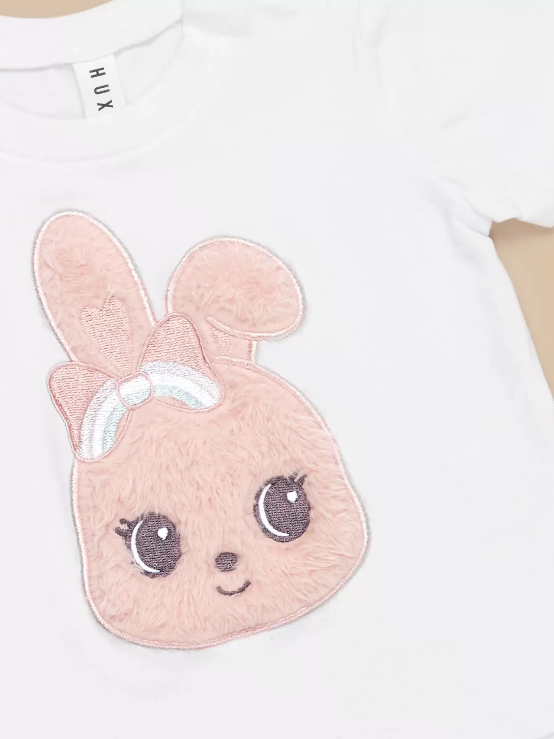 Fur Bunny T-Shirt<Huxbaby Sale