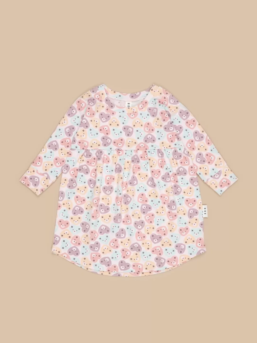 Heart Bear Swirl Dress<Huxbaby Flash Sale