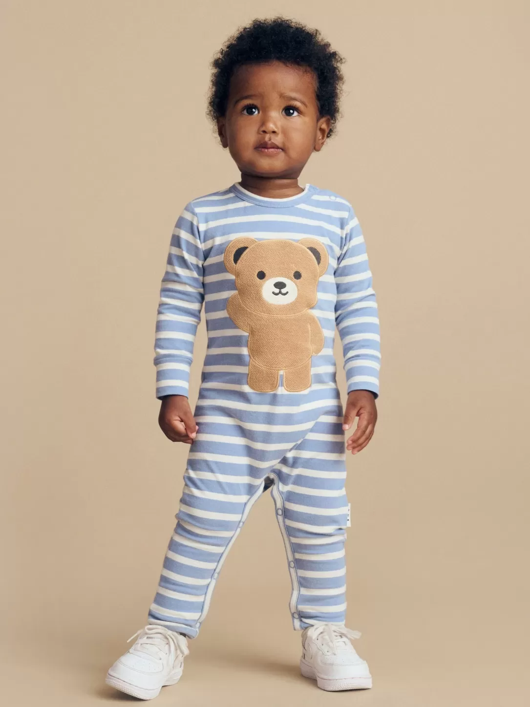 Hello Hux Stripe Romper<Huxbaby Shop