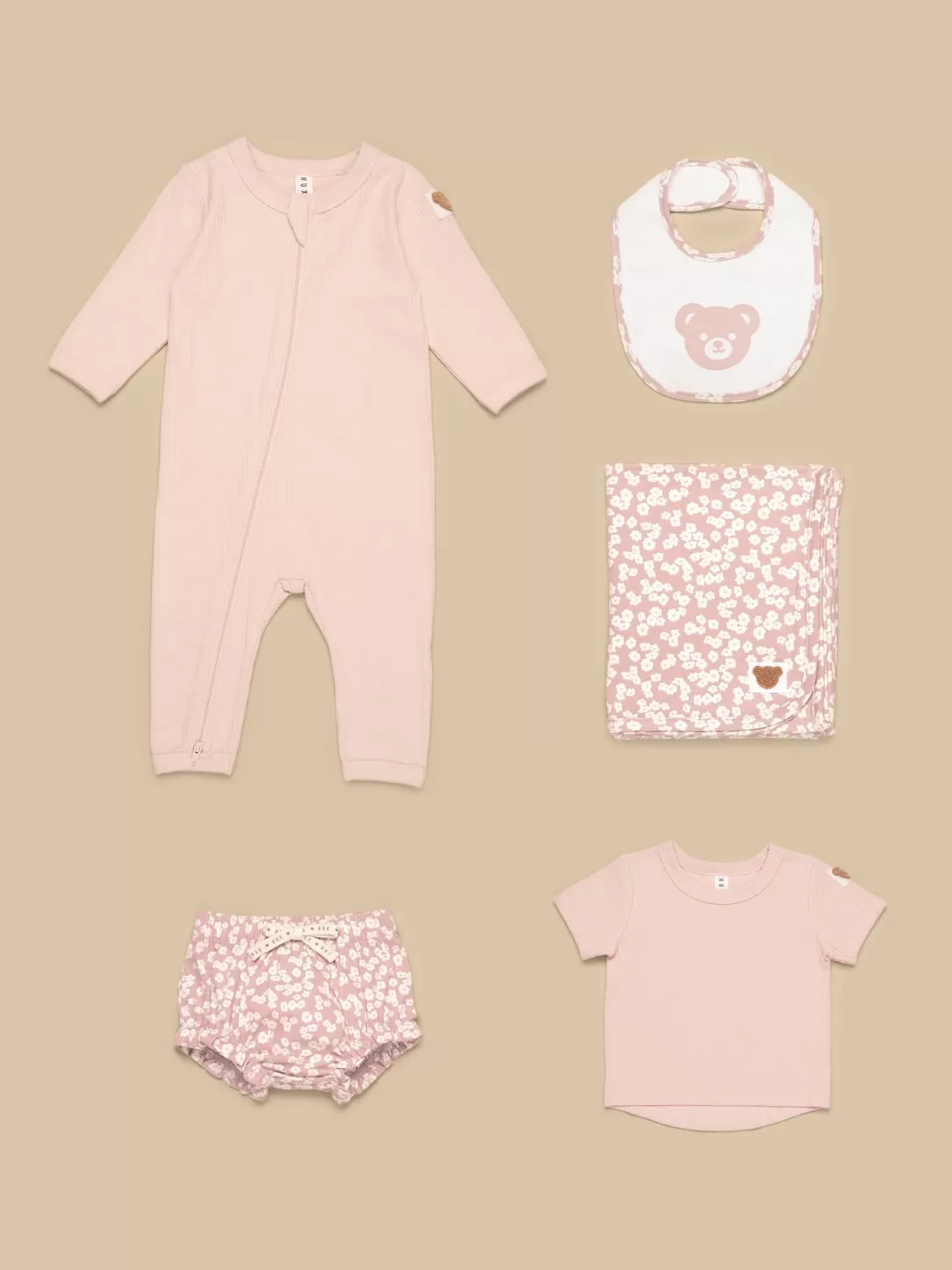 New Baby Value Pack Dusty Pink<Huxbaby Outlet