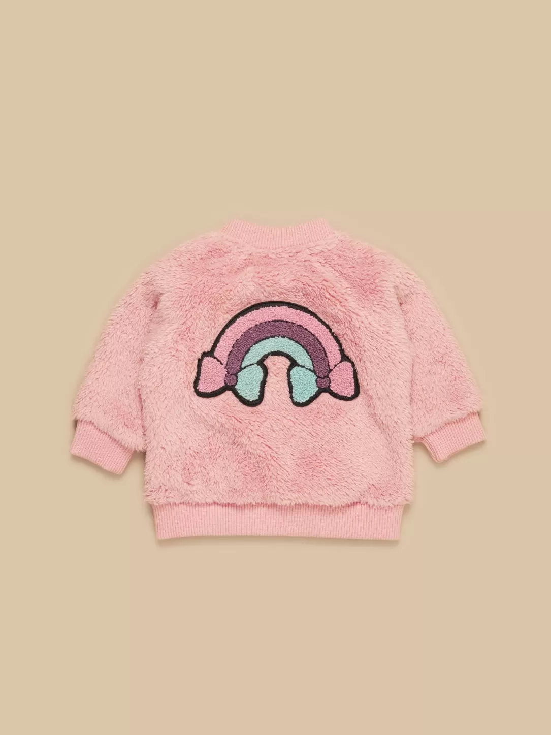 Rain Bow Fur Jacket<Huxbaby Shop