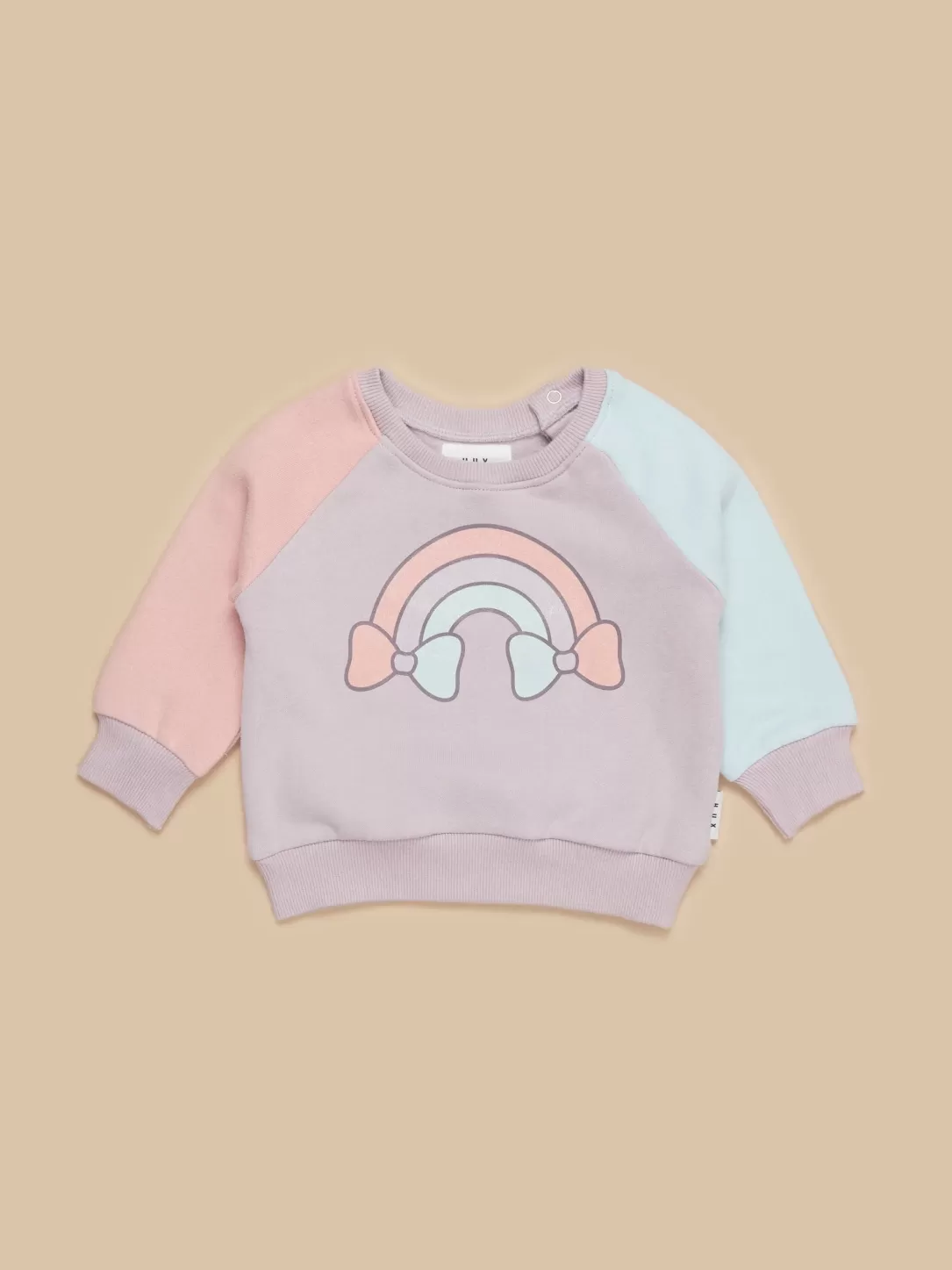 Rain Bow Sweatshirt<Huxbaby Discount