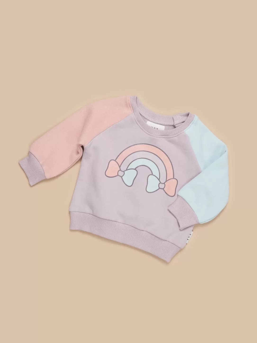 Rain Bow Sweatshirt<Huxbaby Discount