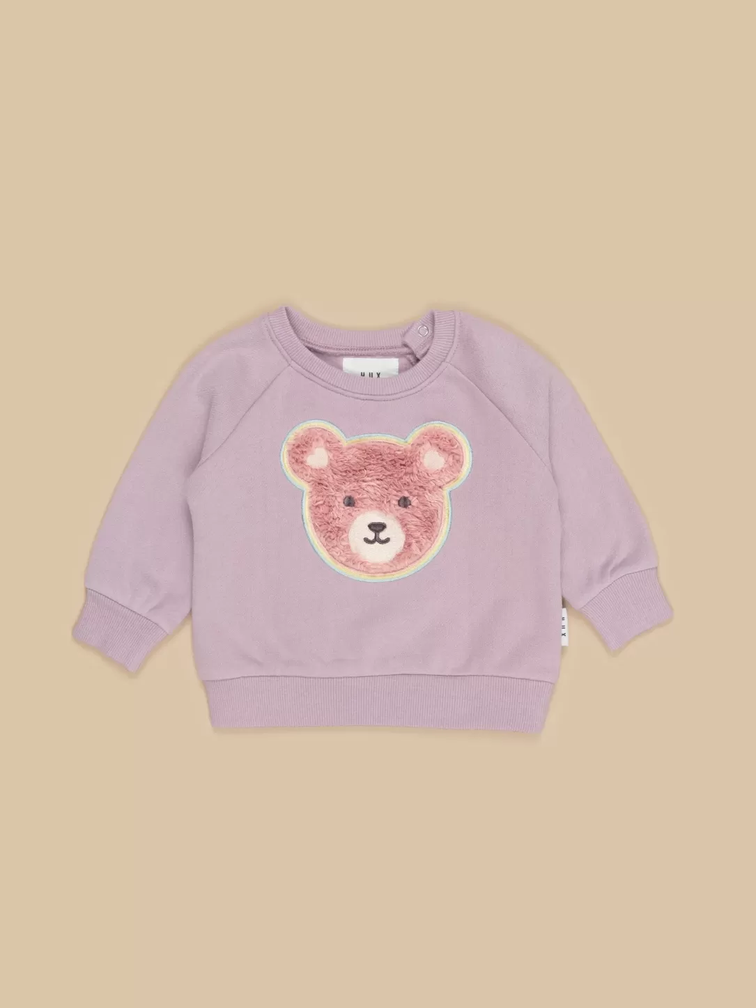 Rainbow Fur Bear Sweatshirt<Huxbaby Cheap