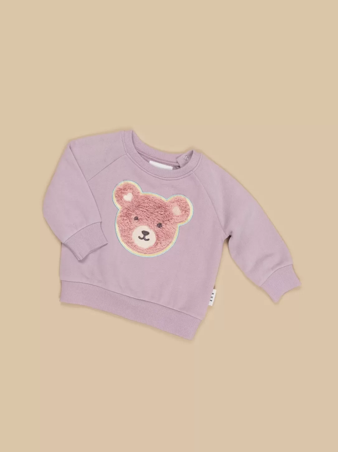 Rainbow Fur Bear Sweatshirt<Huxbaby Cheap