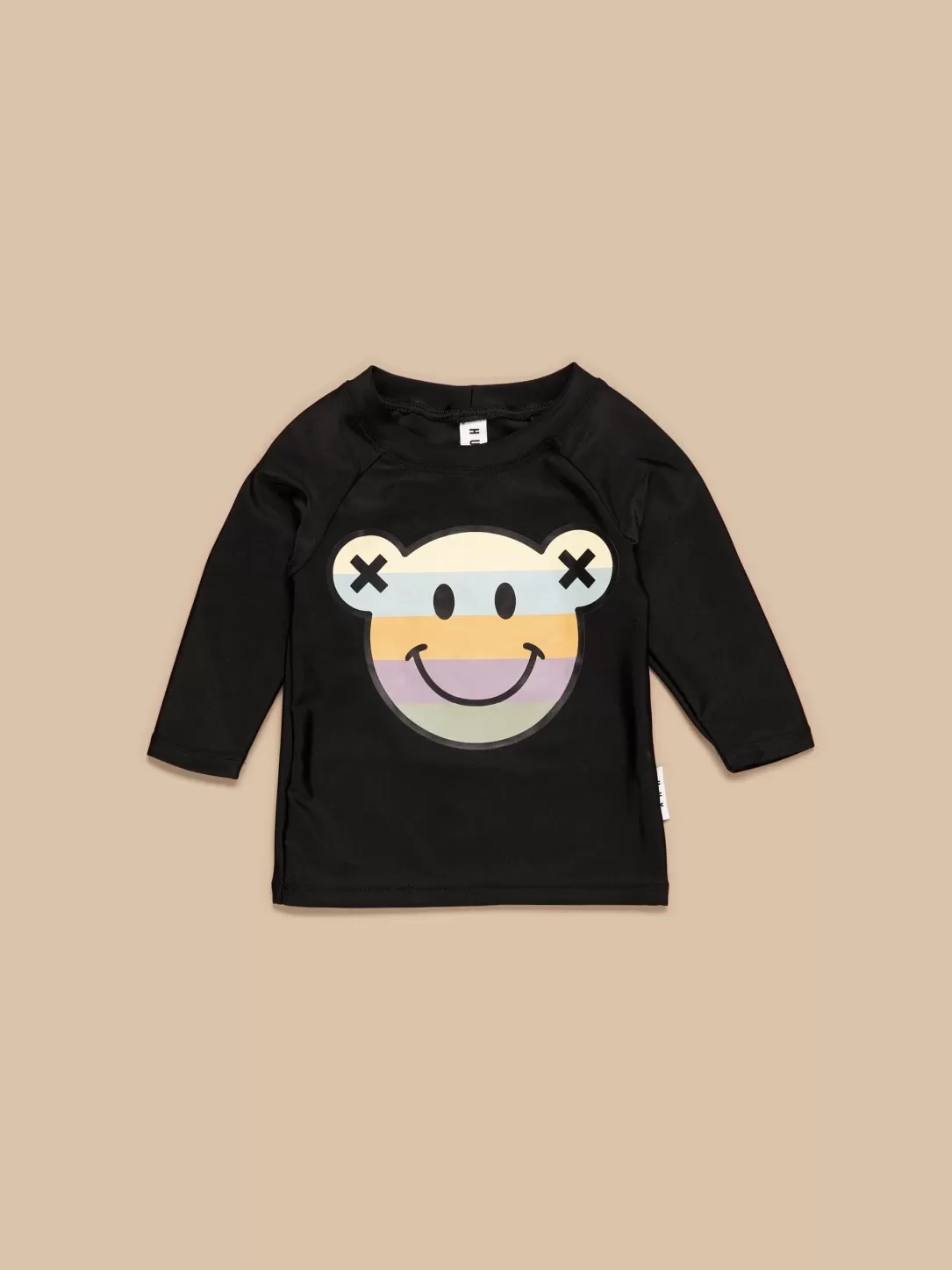 Rainbow Smile Bear Rashguard<Huxbaby New