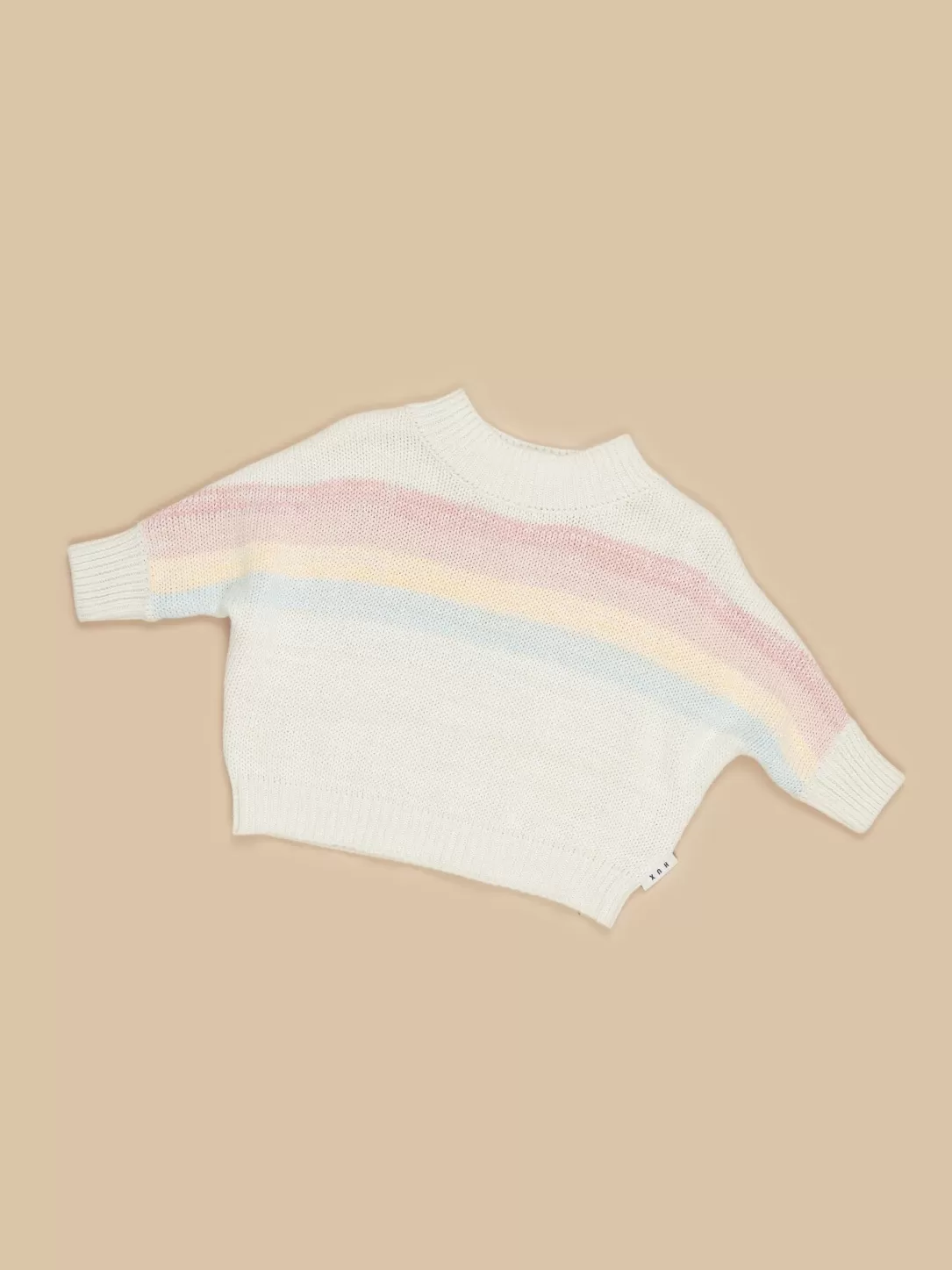 Rainbow Stripe Knit Jumper<Huxbaby Best Sale