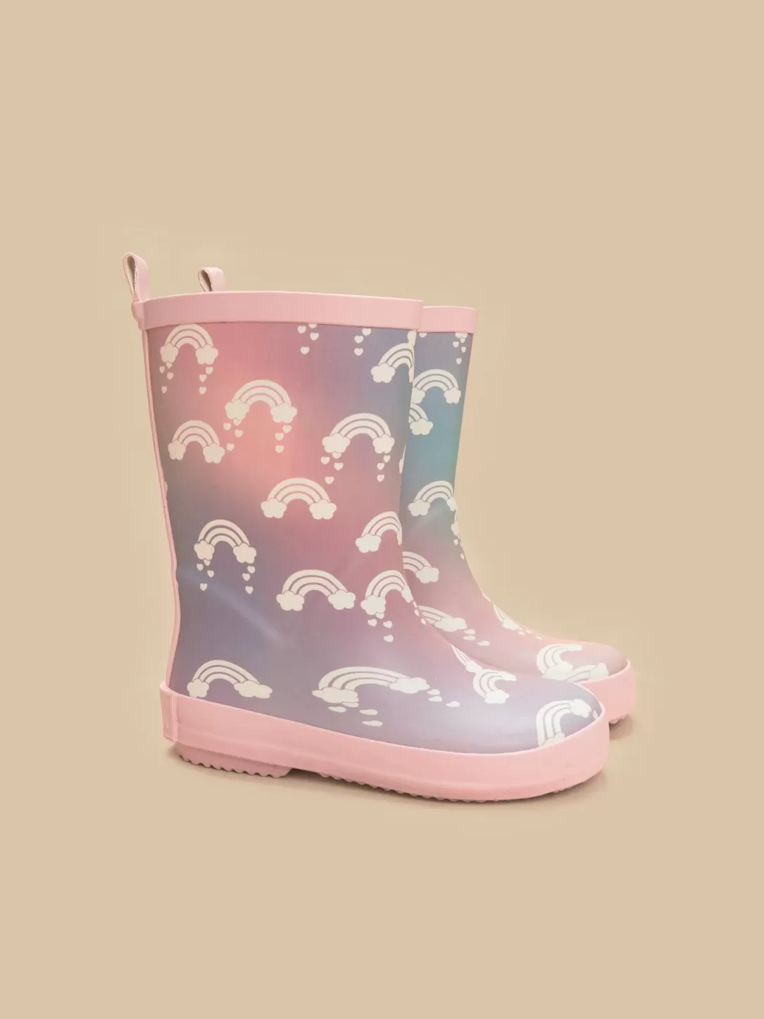 Rainbow Swirl Rainboot (Slight Imperfections)<Huxbaby Flash Sale