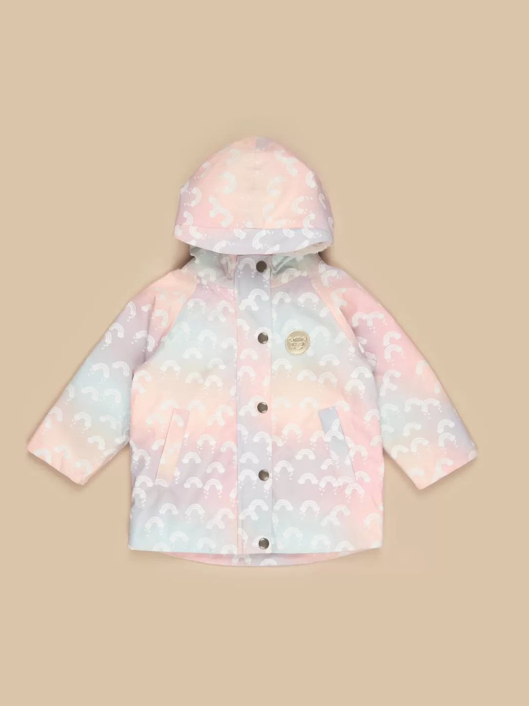 Rainbow Swirl Raincoat<Huxbaby Shop