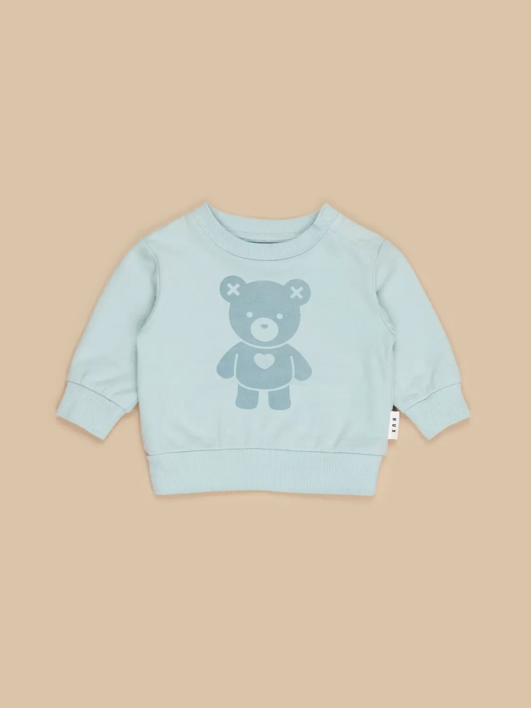 Seafoam Terry Sweatshirt<Huxbaby Store