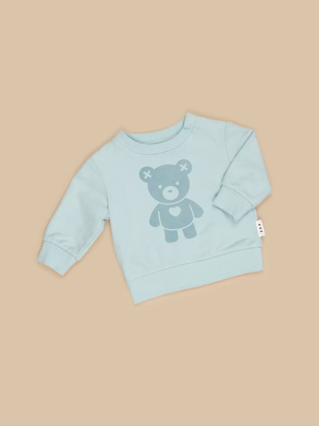 Seafoam Terry Sweatshirt<Huxbaby Store