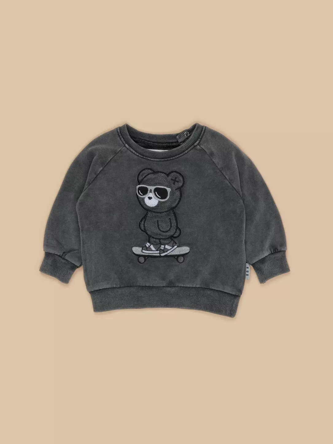 Skater Bear Sweatshirt<Huxbaby Clearance