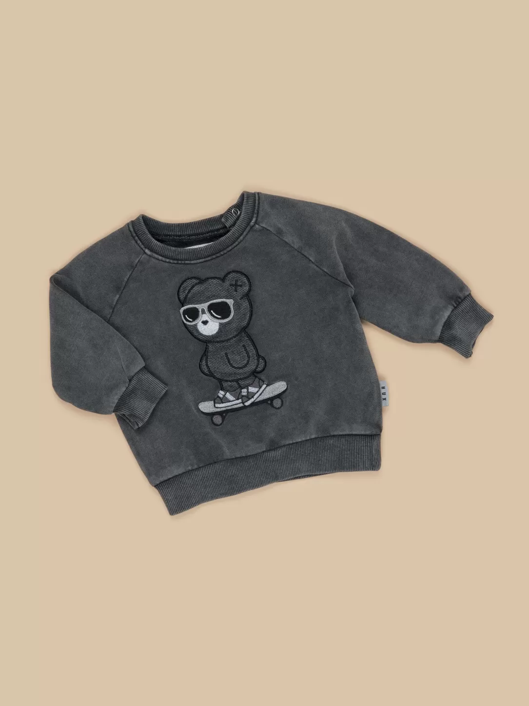 Skater Bear Sweatshirt<Huxbaby Clearance