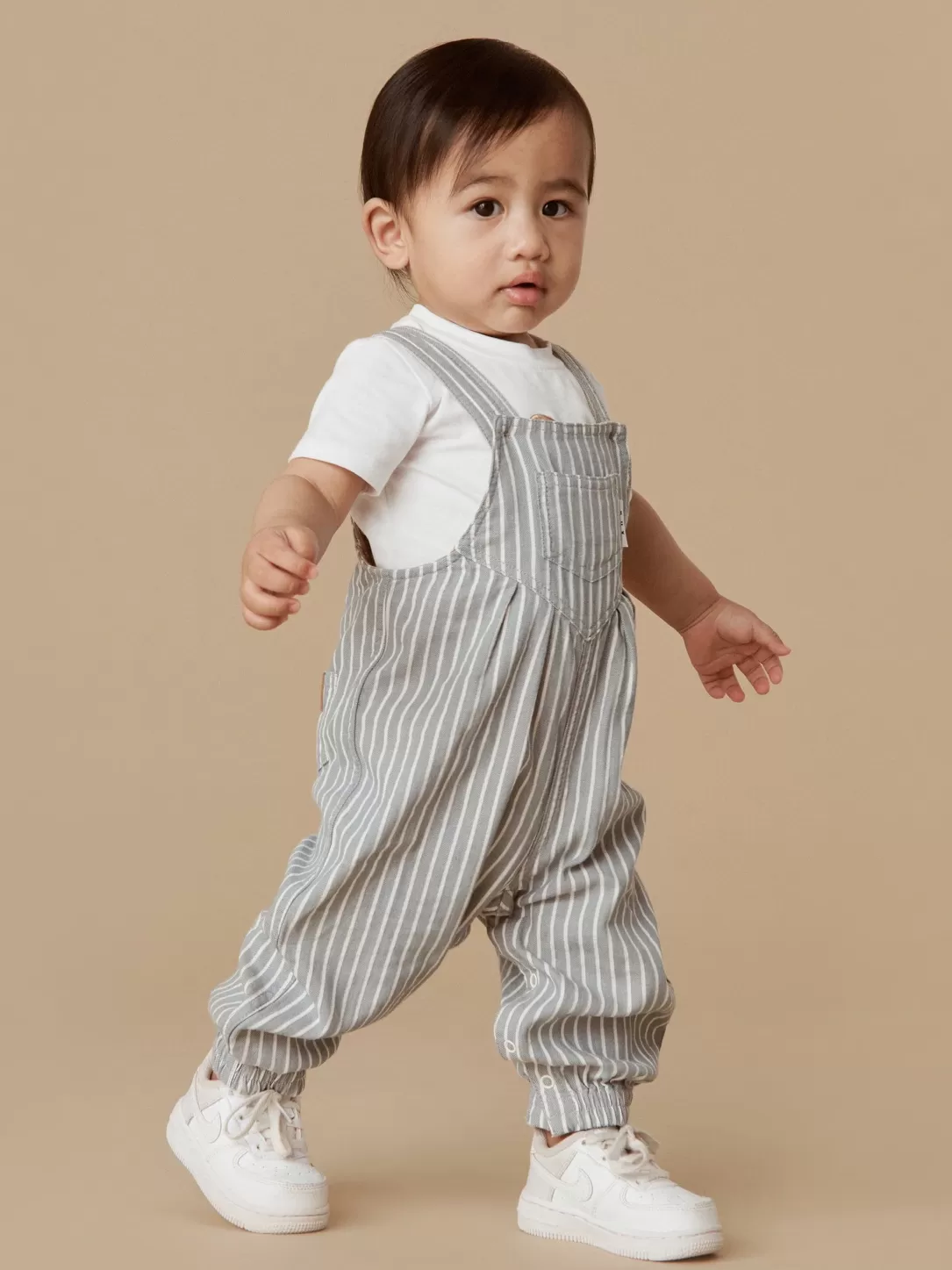 Stripe Reversible Overalls<Huxbaby Sale