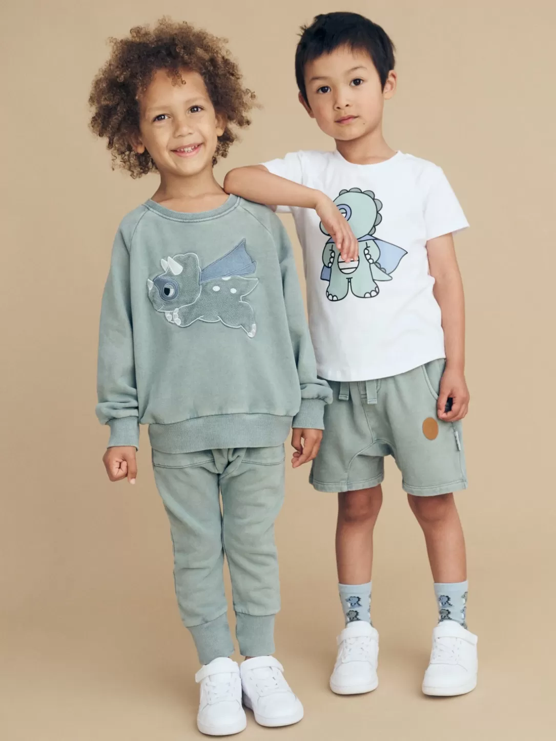 Super Dino Sweatshirt<Huxbaby Shop