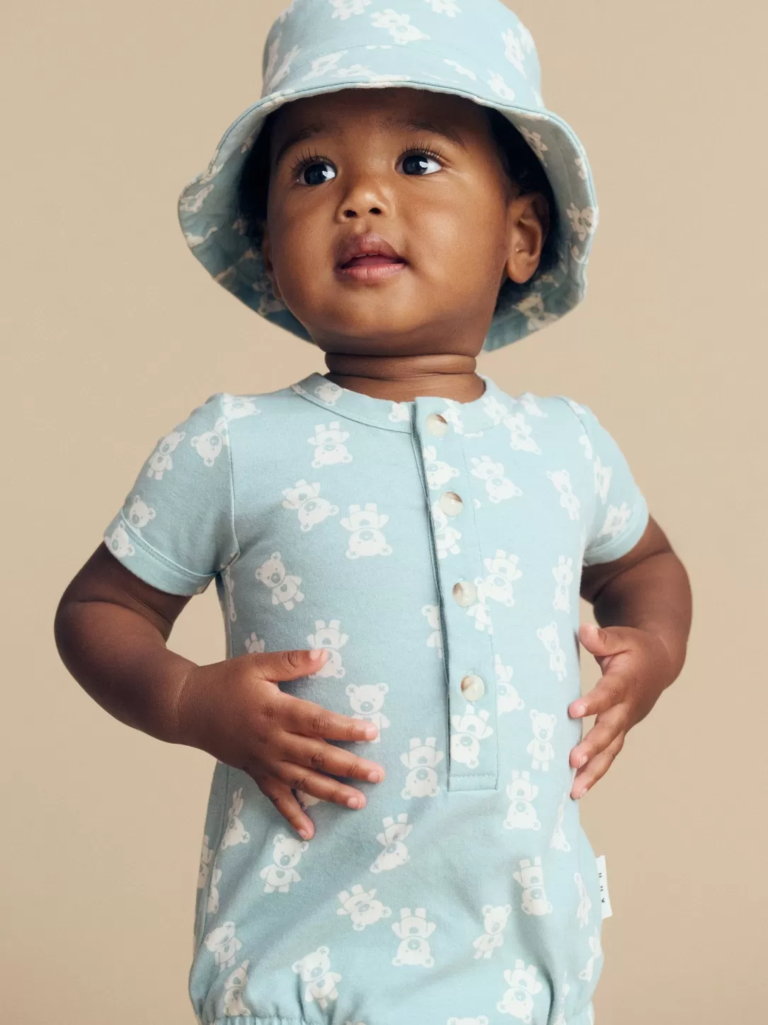 Tumble Bear Bucket Hat<Huxbaby Clearance