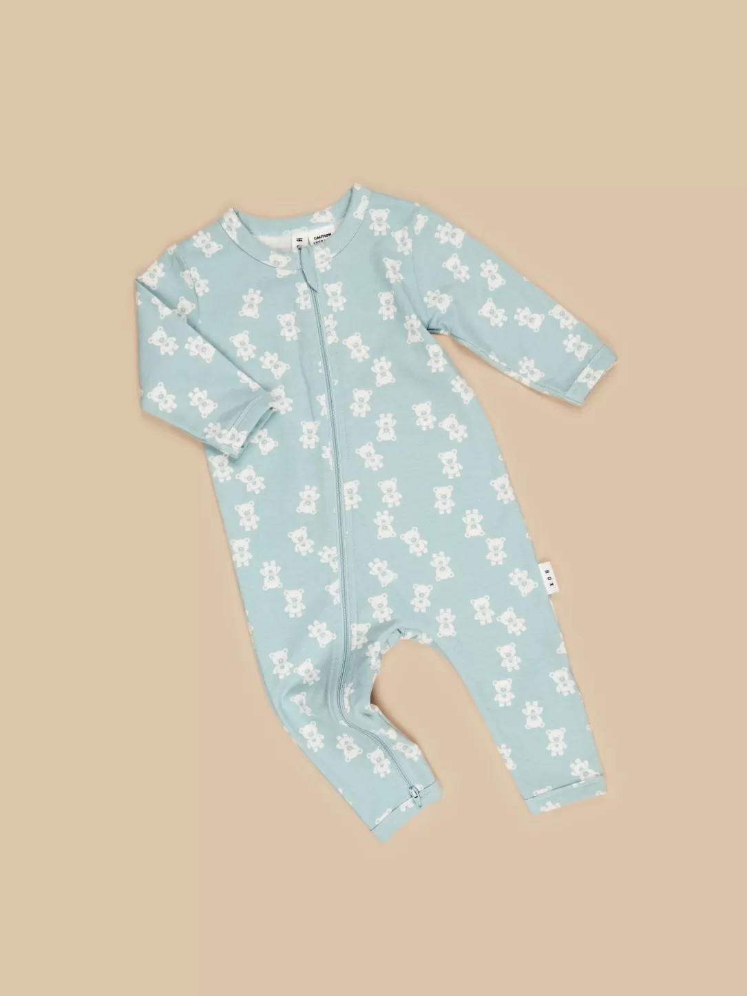 Tumble Bear Zip Romper<Huxbaby Flash Sale