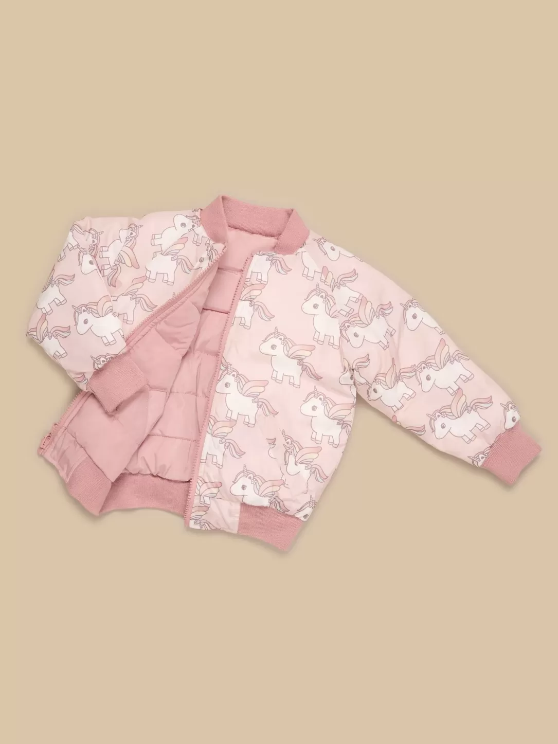 Unicorn Reversible Bomber<Huxbaby Sale