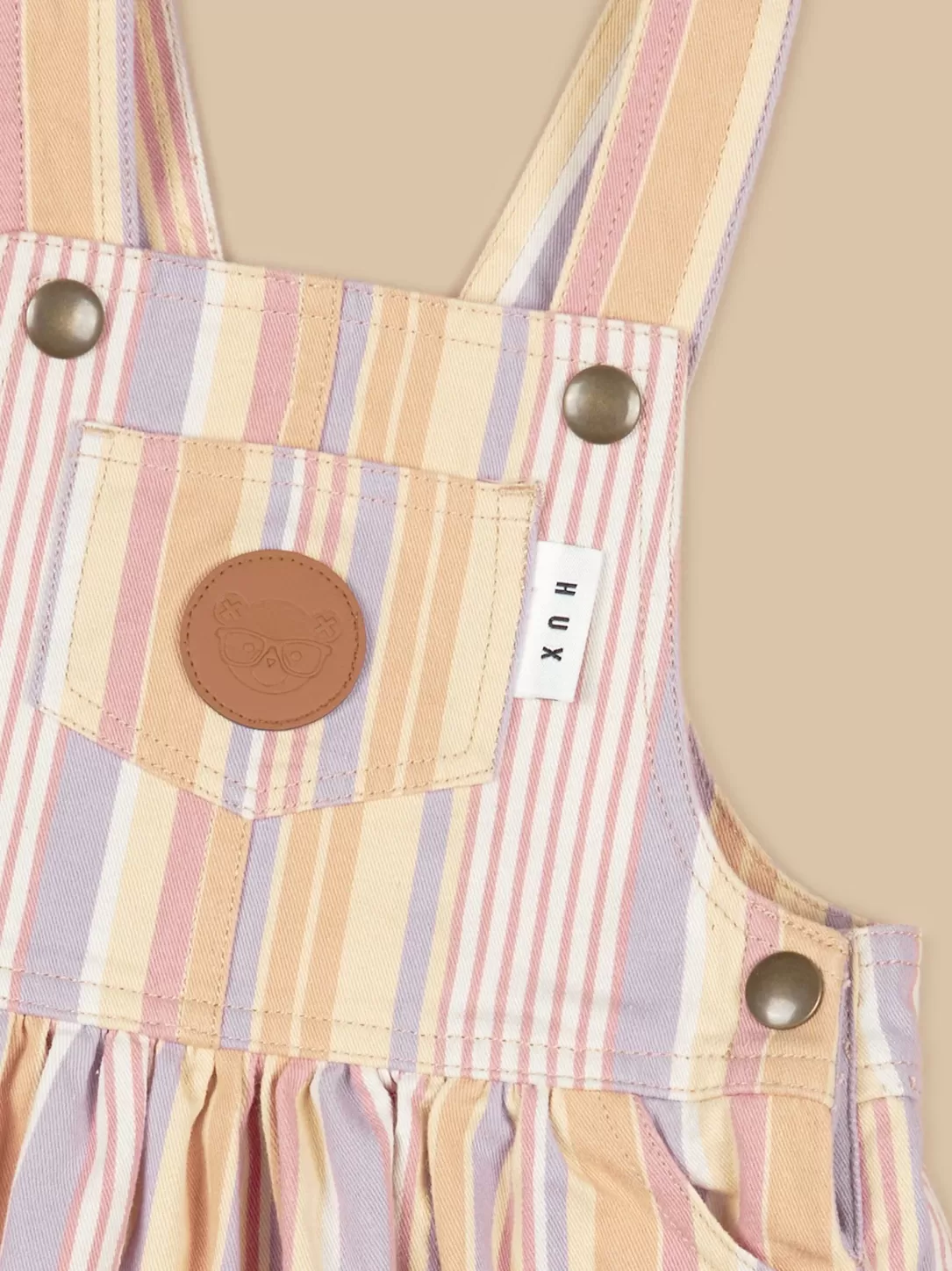 Vintage Stripe Overall Dress<Huxbaby Best