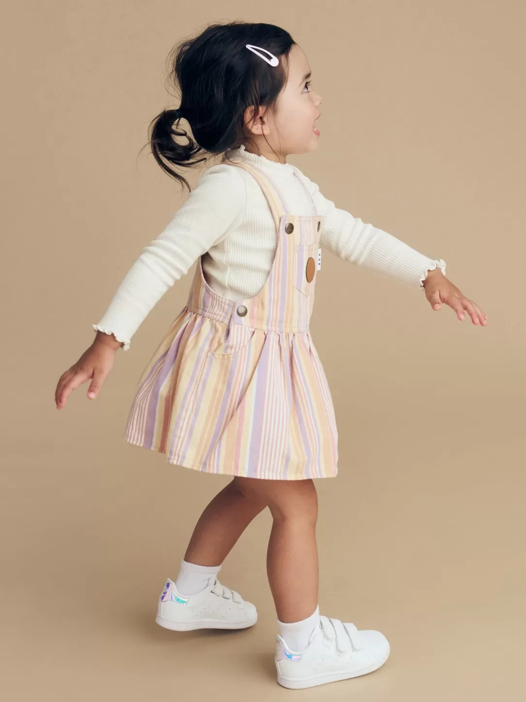 Vintage Stripe Overall Dress<Huxbaby Best