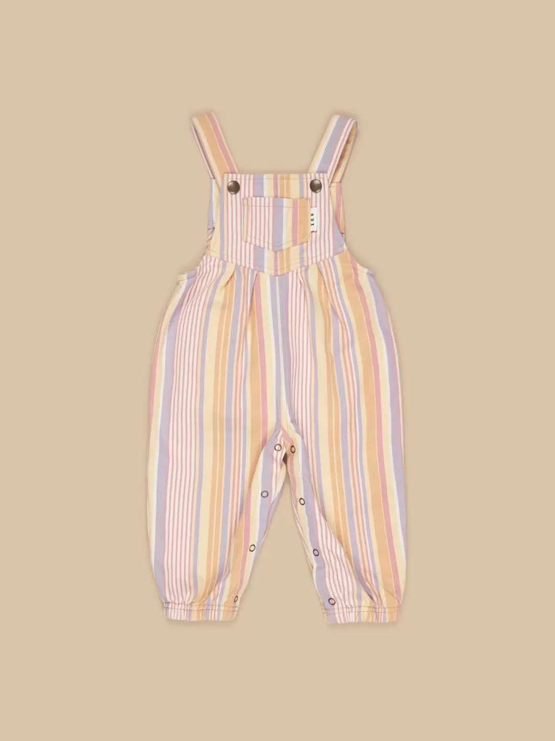 Vintage Stripe Overalls<Huxbaby Store