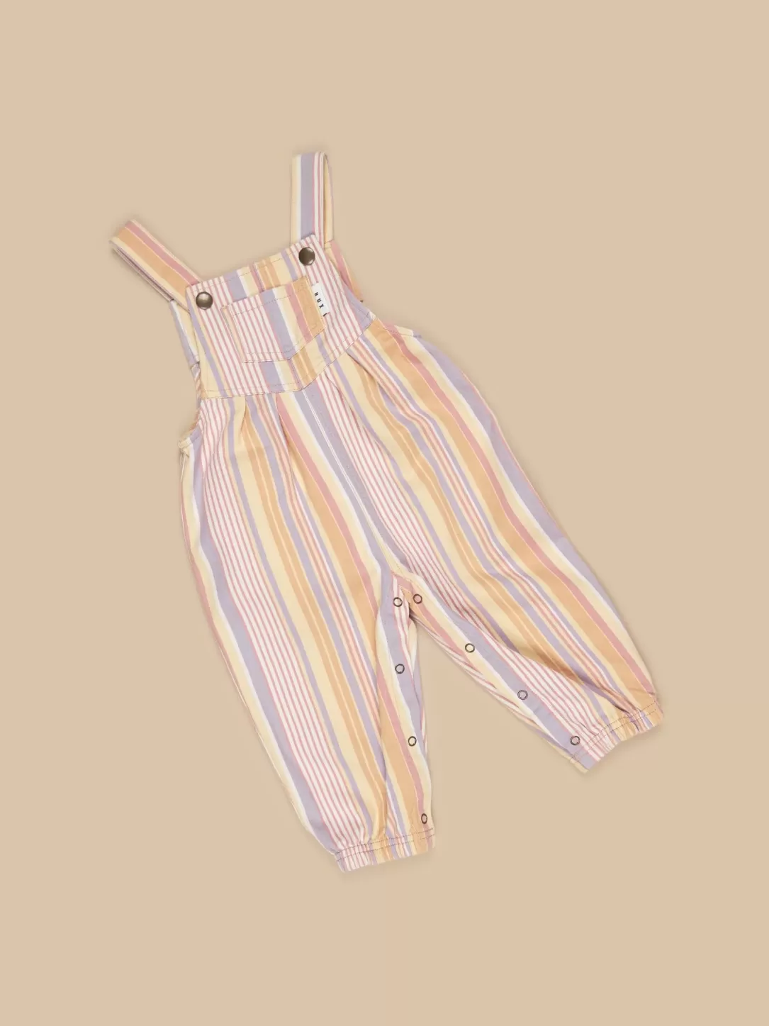 Vintage Stripe Overalls<Huxbaby Store